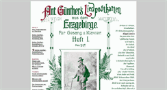 Desktop Screenshot of liedpostkarte.de